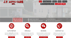 Desktop Screenshot of jfautocare.net